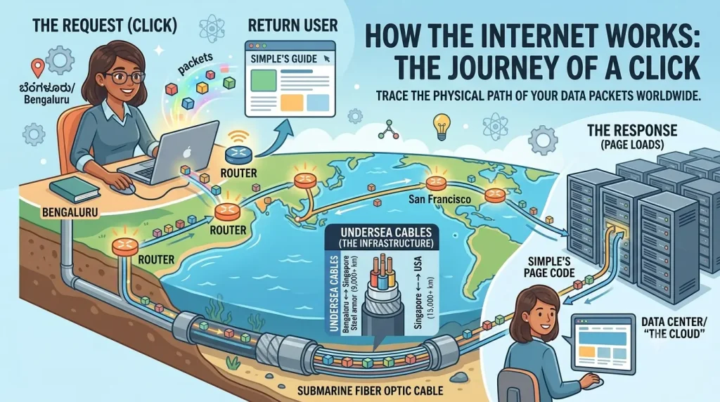 How Does the Internet Actually Work? The Journey of a Click
