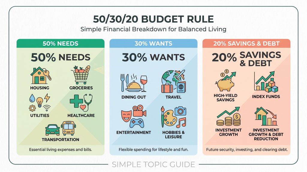 Financial Literacy 101 The 503020 Budgeting Rule Simplified