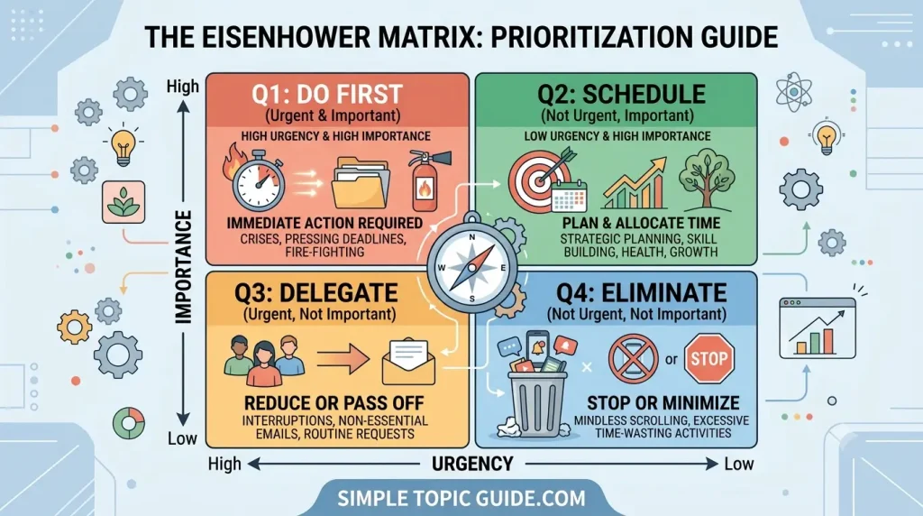The Eisenhower Matrix How to Prioritize When Everything Feels Urgent